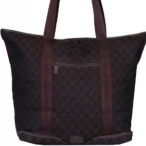 Authentic Gucci foldable xl travel tote